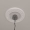 Ekena Millwork Blackthorn Ceiling Medallion (Canopies up to 7 1/2"), 13 3/8"OD x 7 1/2"ID x 3/4"P, Primed White CM13BL - alternate 7